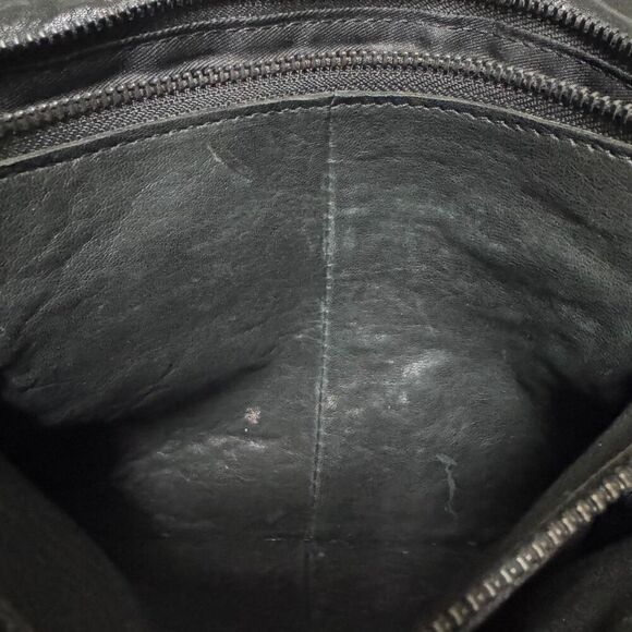 Maxon Collection Black Leather Crossbody Bag - Picture 7 of 7